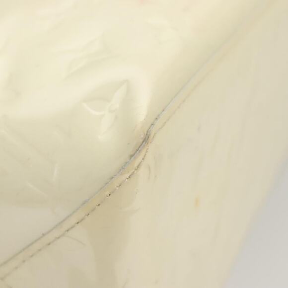 LOUIS VUITTON Monogram Vernis Reade PM Hand Bag Perle M91336 - Picture 14 of 16